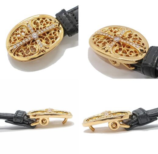 CHROME HEARTS クロムハーツ タイニーオーバル クロス 22K CHROME HEARTS クロムハーツ タイニーオーバル クロス 22K