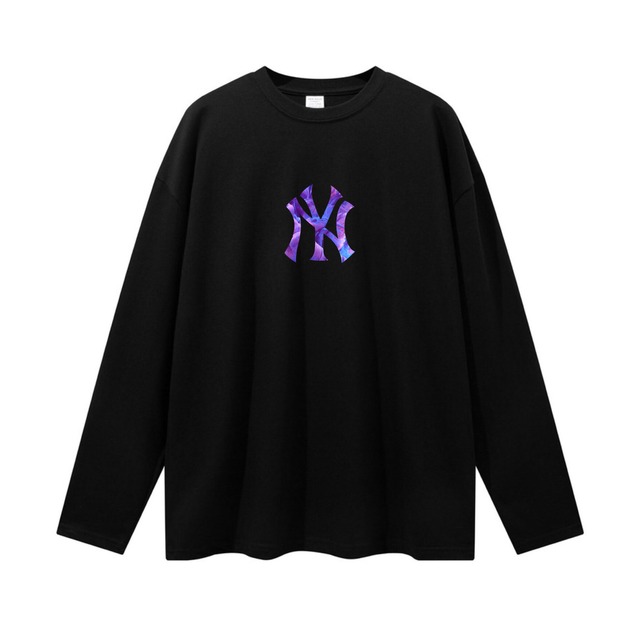 INITIALIZATION NY  L/S tee Black 7.7oz