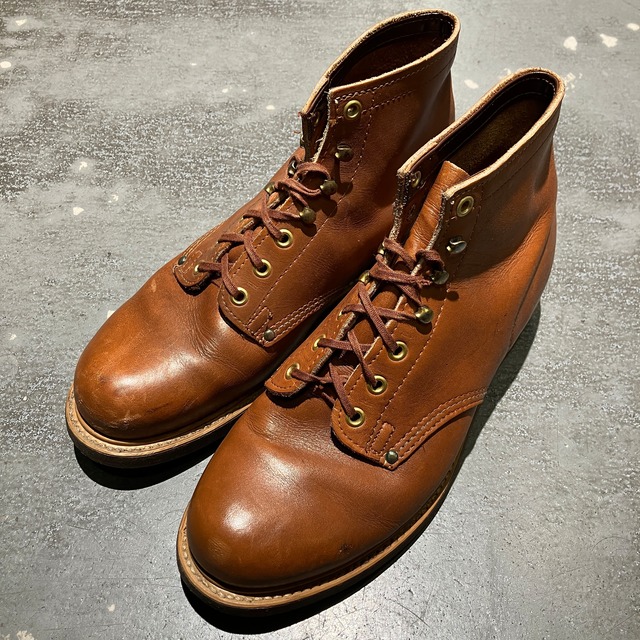 1970s GORILLA SHOE LEATHER SHOES 8 1/2 ブラウン
