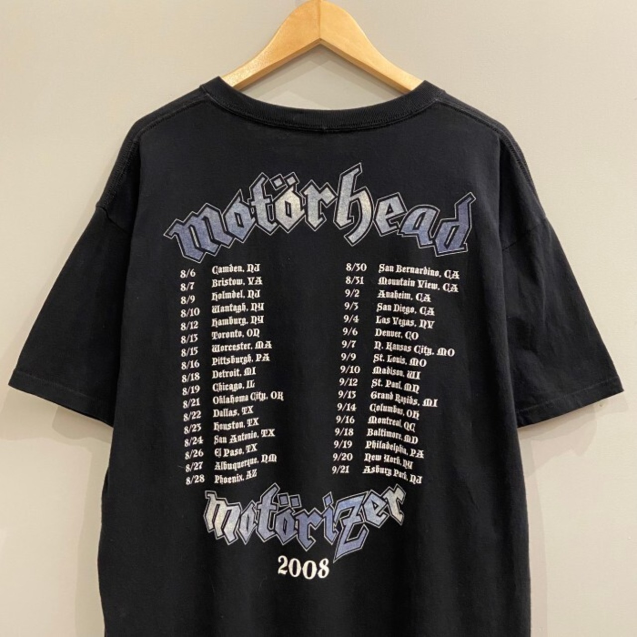 00年代 モーターヘッド motorizer バンドTシャツ メンズXL 古着 