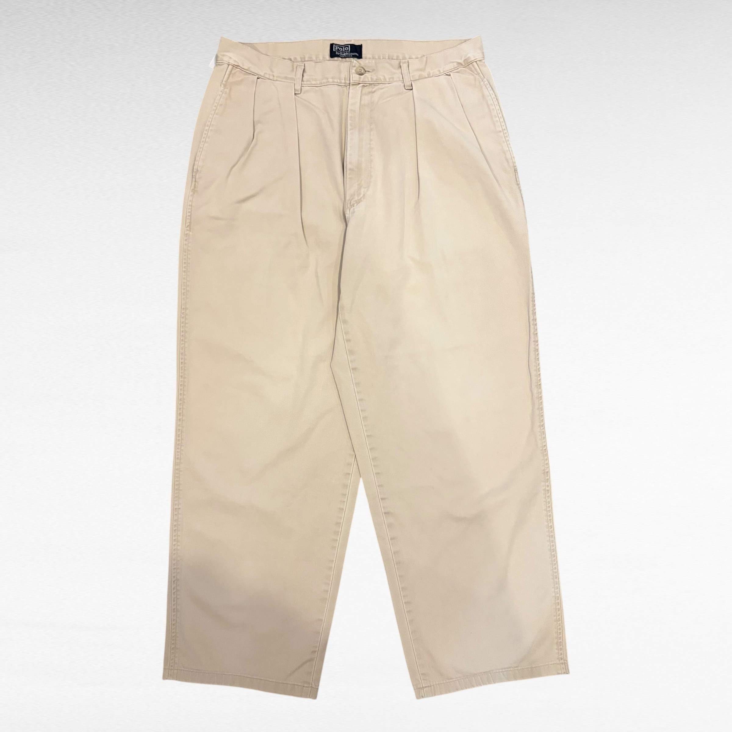 90s POLO by Ralph Lauren 2tuck chino pants (made in U.S.A) | 仙台
