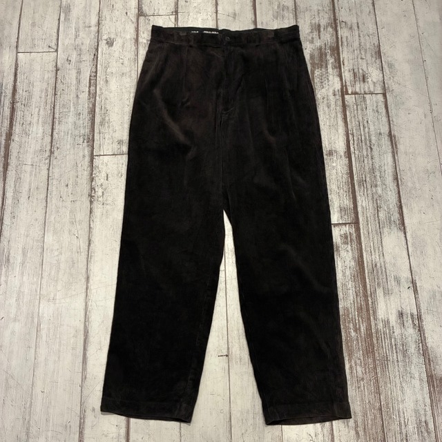 - Polo Golf by Ralph Lauren- brown corduroy wide pants
