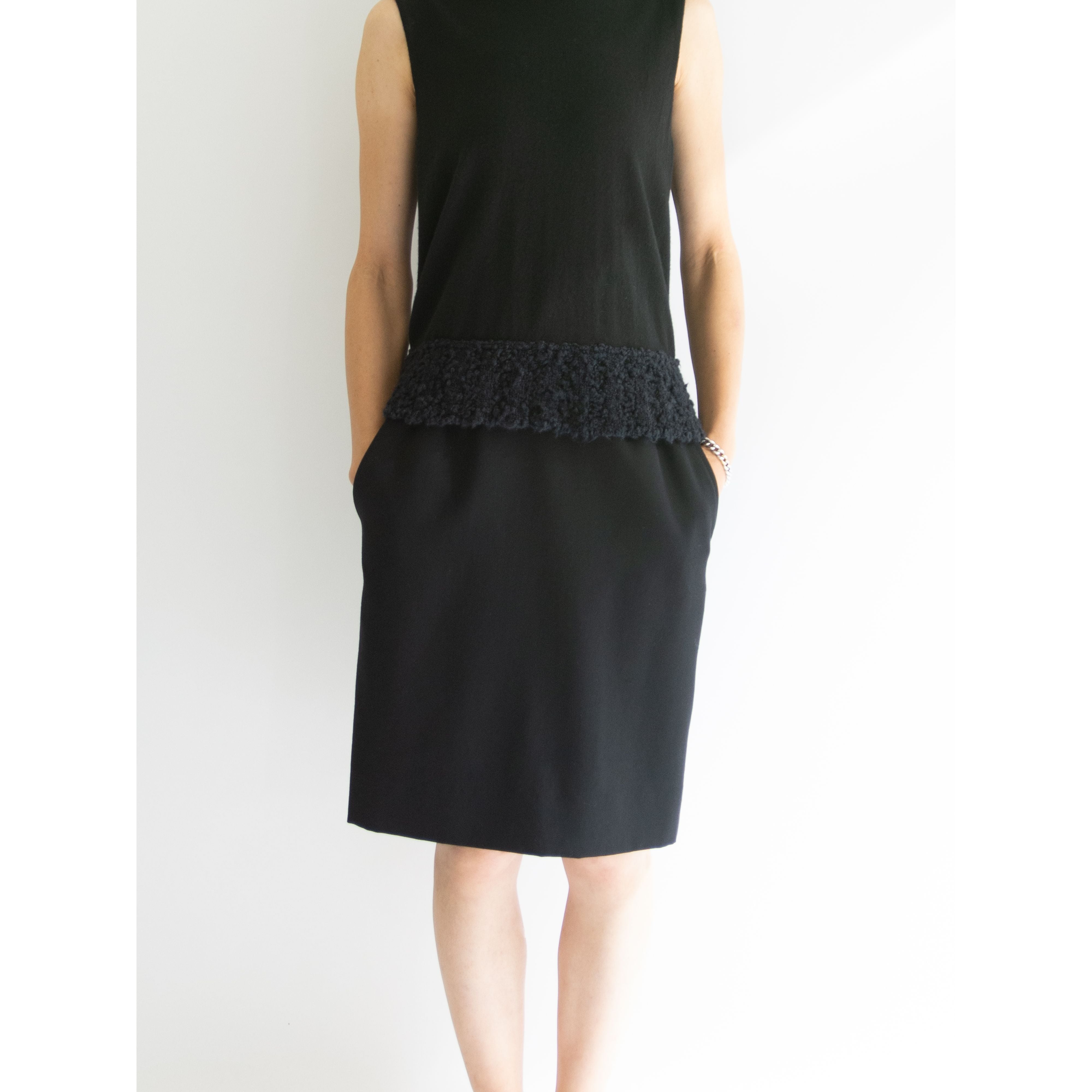 【Yves Saint Laurent rive gauche】Made in France 100% Wool 2tuck Skirt（イヴ  サンローラン リヴゴーシュ フランス製 ツータックウールスカート） | MASCOT/E powered by BASE