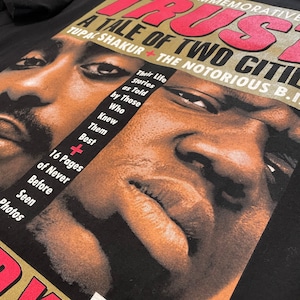 【SHAKA】希少 2PAC＋Notorious B.I.G. 4XL 超オーバーサイズ Tシャツ 半袖 us古着