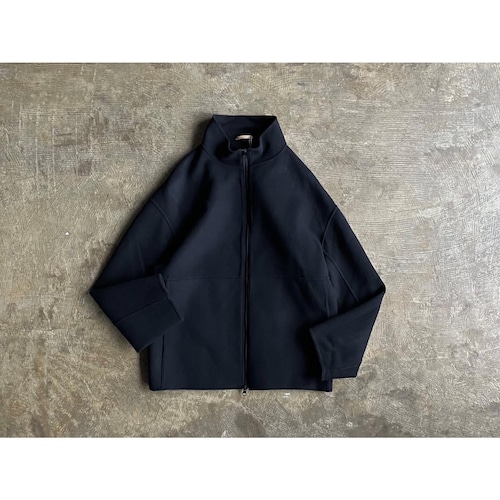 LAMOND (ラモンド) Super 140 Wool Stand Collar Over Blouson