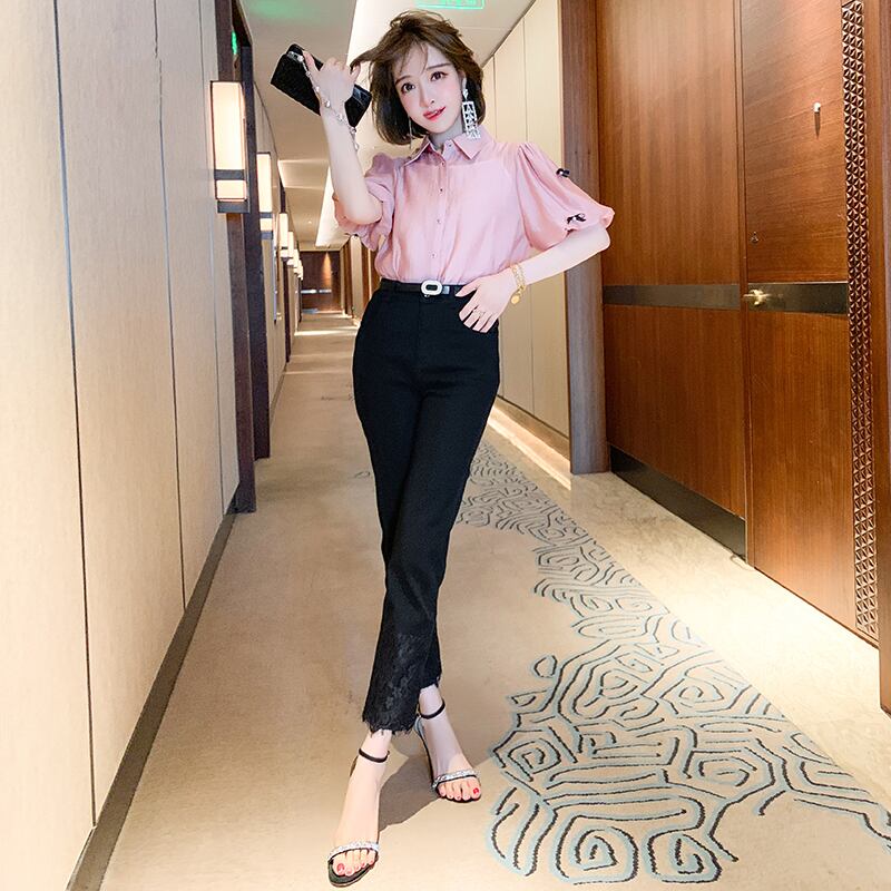 ベルト ウェストレースハイウェストパンツ スプリングサマー 春物 夏物 ハーネス ステッチ MIUCO51192968000