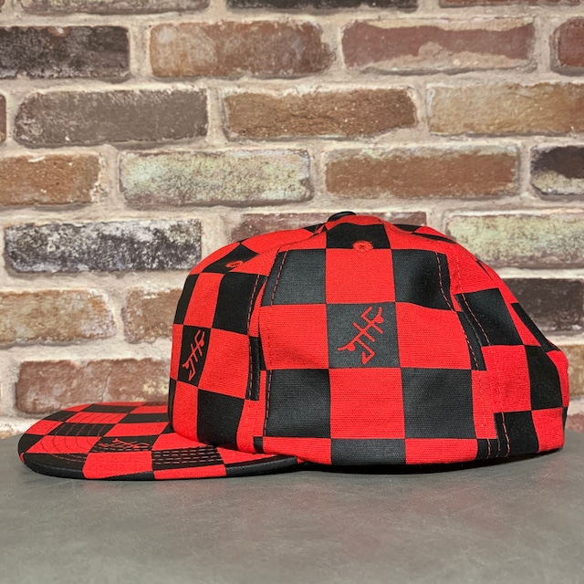 【JUST HAVE FUN】Checkerboard cap