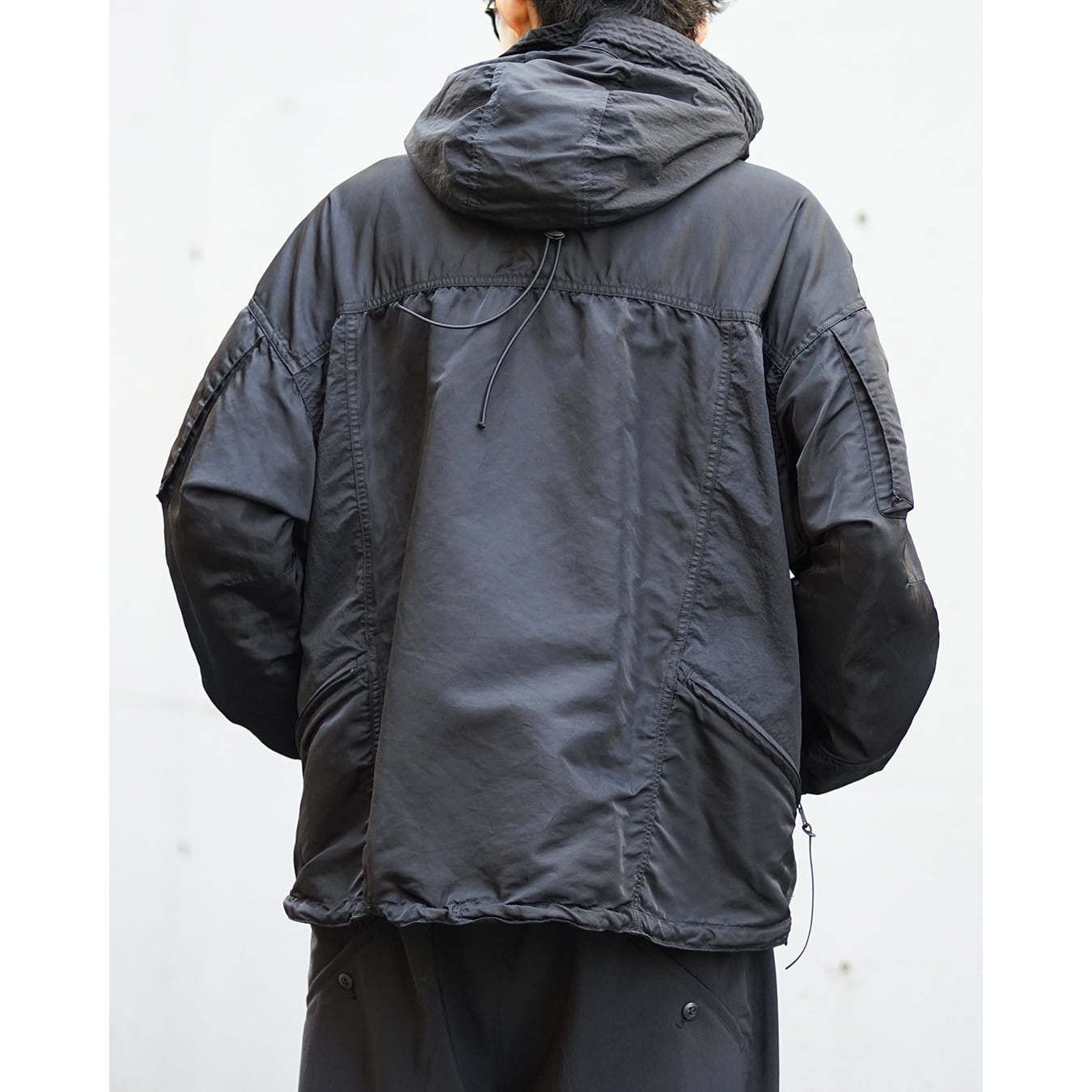 The Viridi-anne] (ザヴィリディアン) VI-3945-06 OBJECT DYEDHOODED