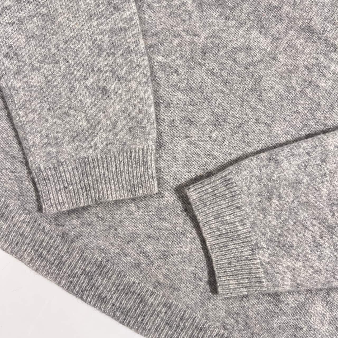 カシミヤ100% L&Beautiful エルアンドビューティフル ニット セーター L/グレー レディース