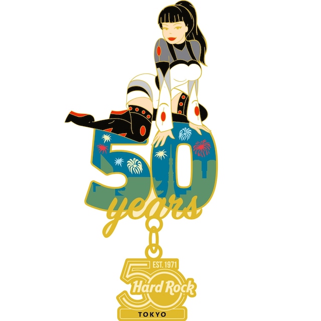 Online Shop Limited 50th Girl Pin