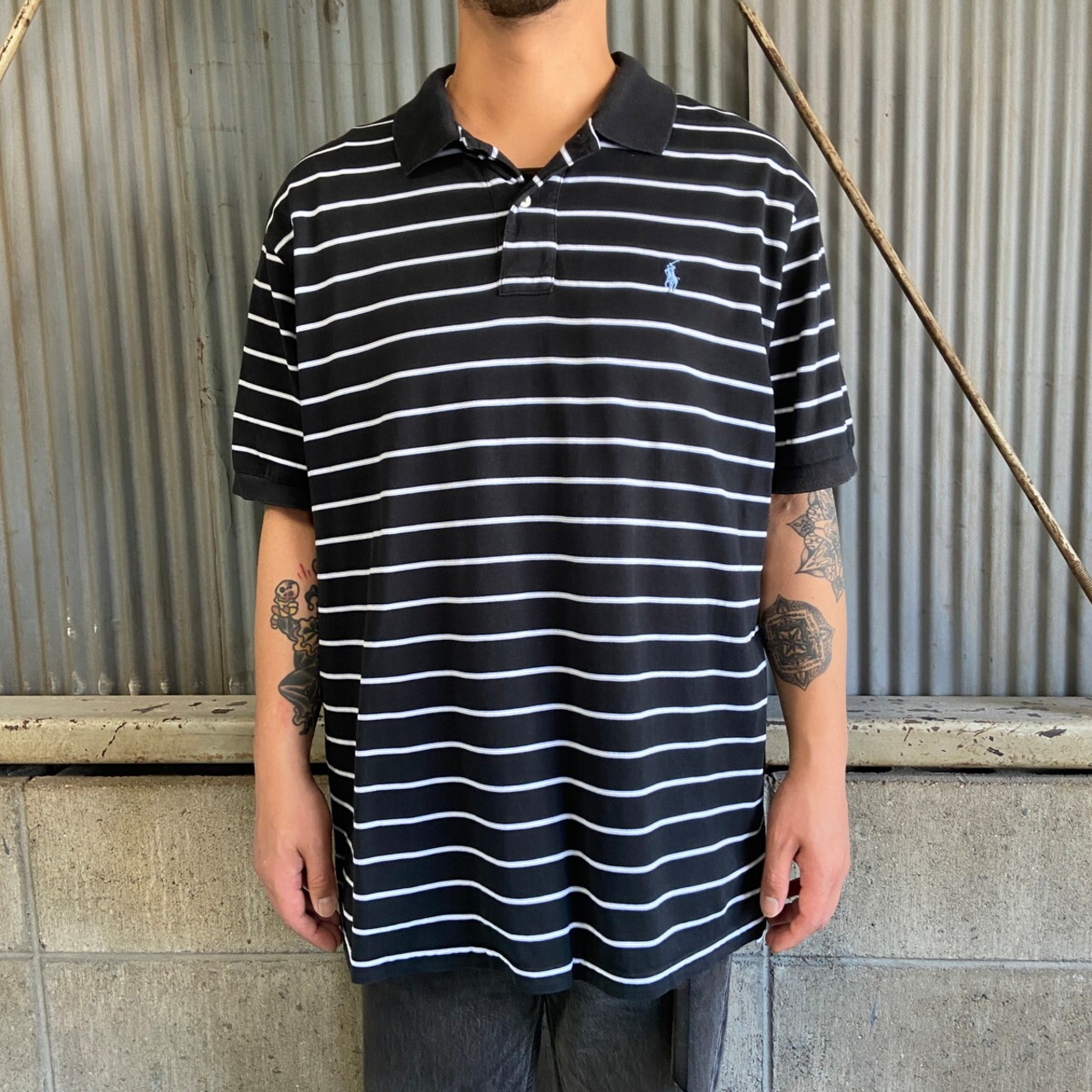 Polo by Ralph Lauren オールドラルフローレン Tシャツ地 ボーダー 
