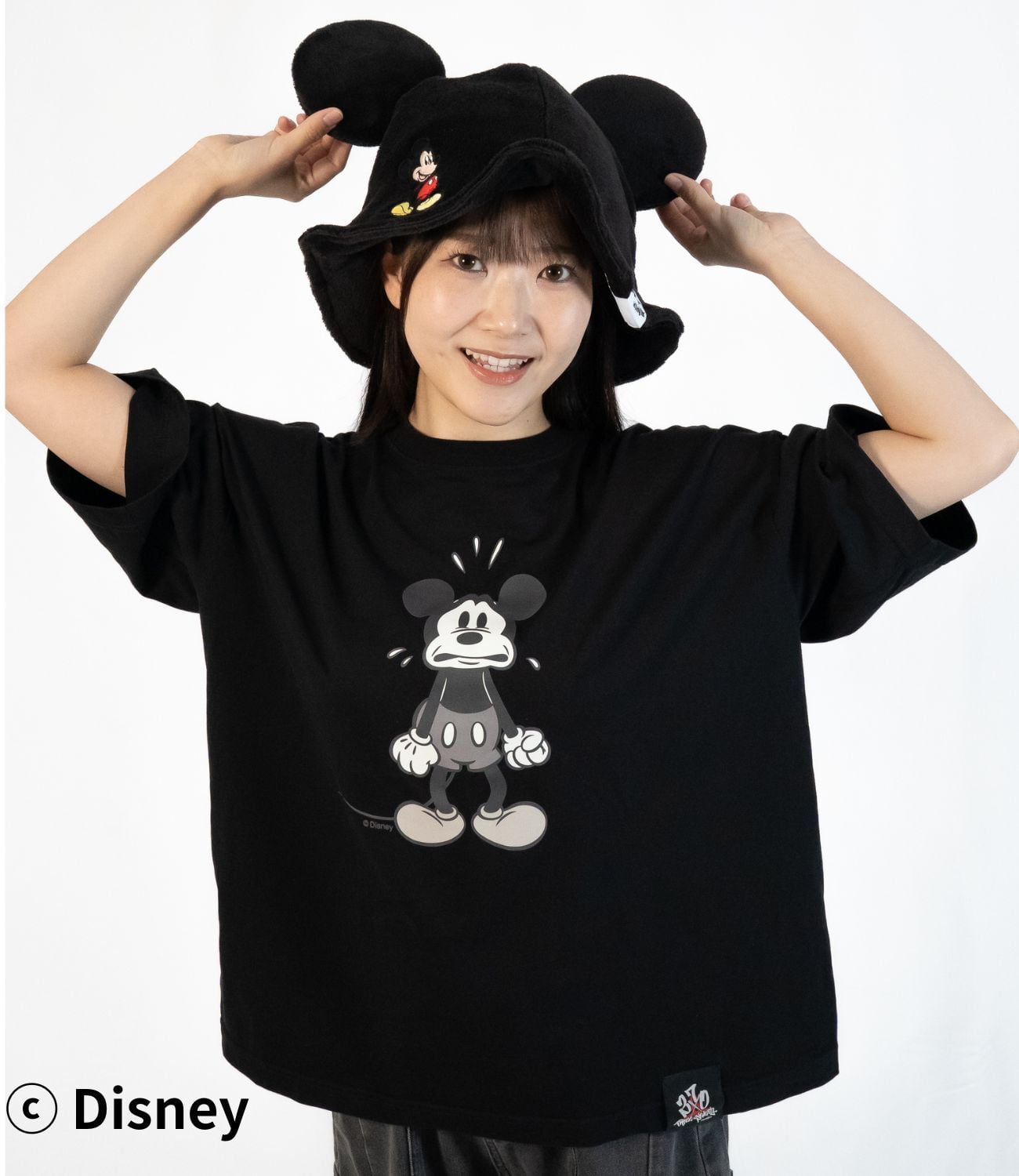 限定生産】370-ThreeSeventy-「ミッキーマウス」デザイン Tシャツ