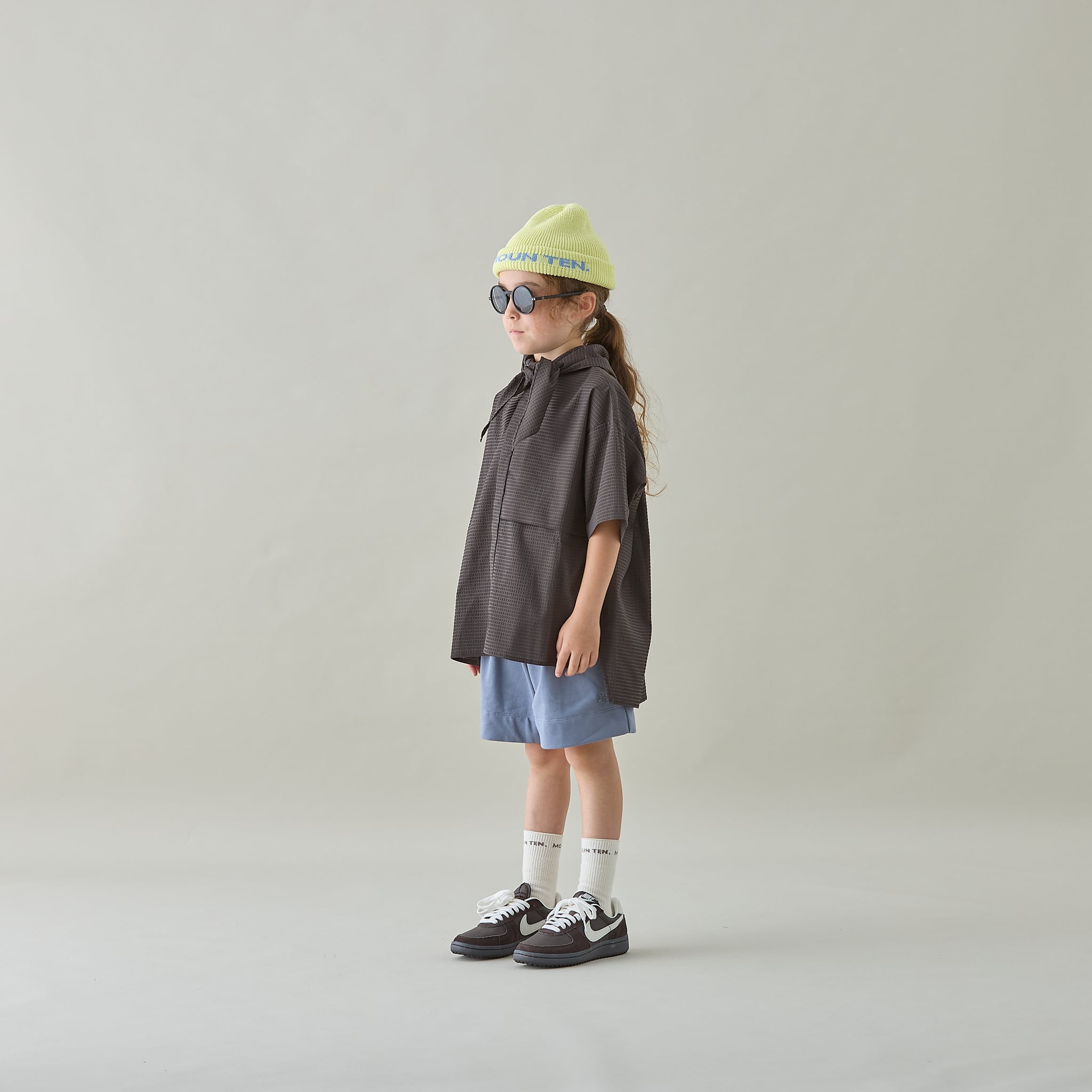 setsuko sagittaire シャツ　moun ten. マウンテン MOUN TEN. 26SS 】 air sucker s/s shirt / MS19-1936b / size 0 (150