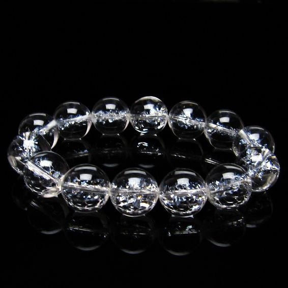 アイリスクォーツ 水晶 ブレスレット 16mm  おまかせ便 111-20231