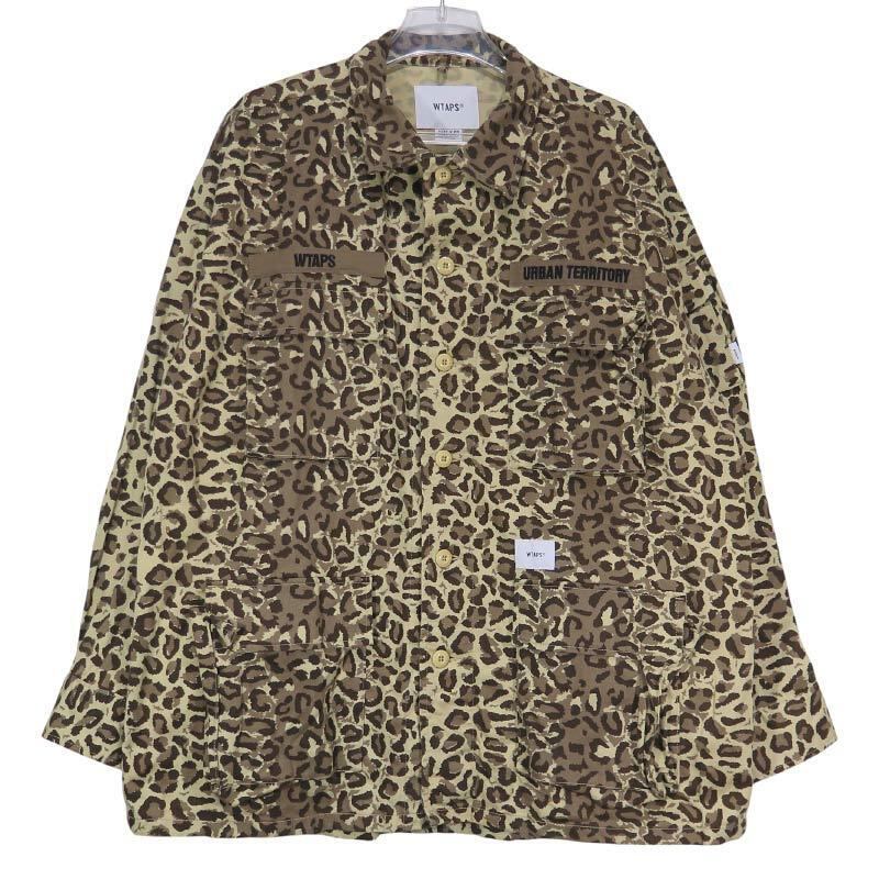 WTAPS 21AW JUNGLE 01/LS/COTTON.TWILL 212WVDT-SHM02 サイズ01(S