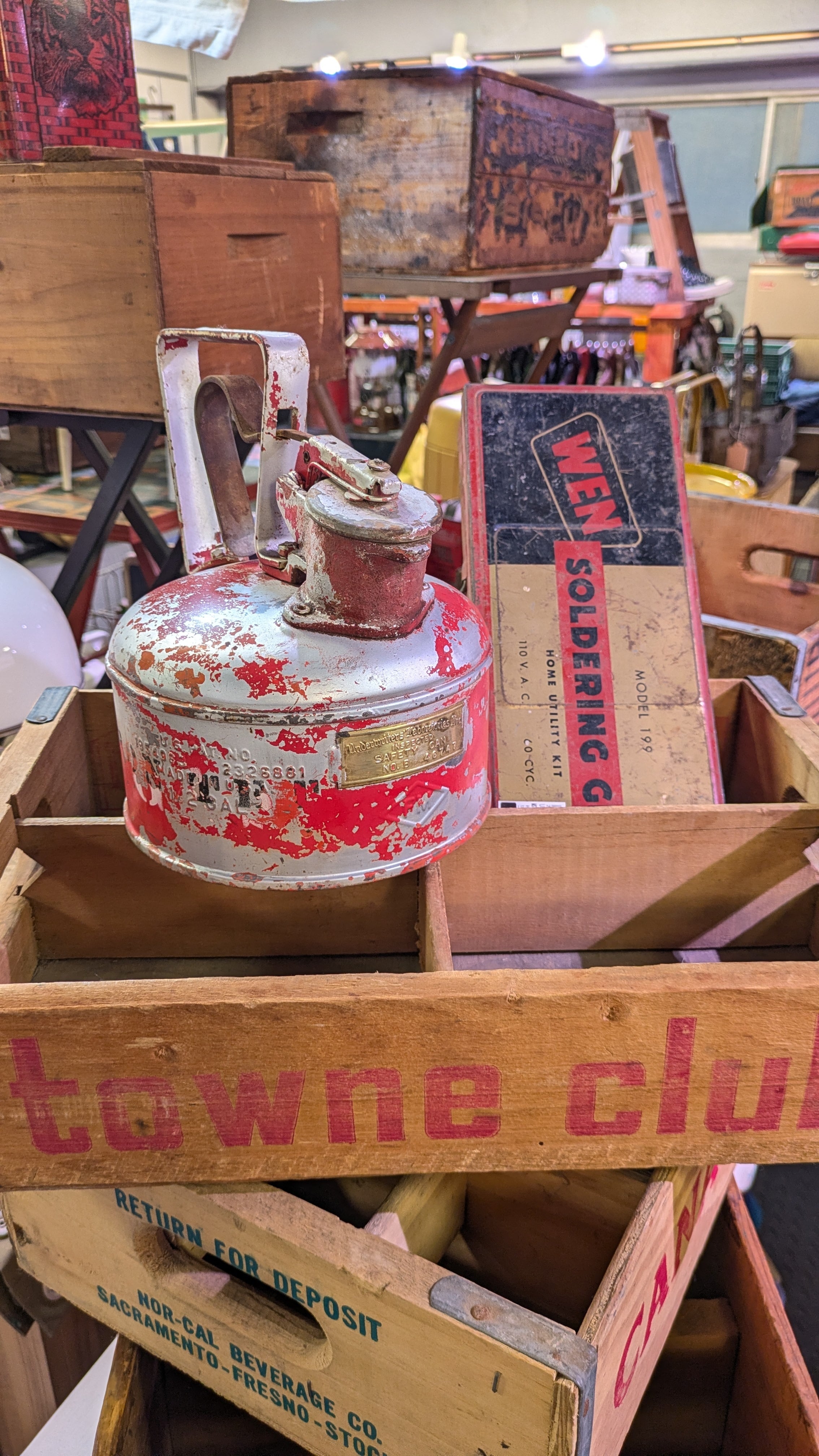 Vintage oilcan ガソリン缶 | M2Fstorage
