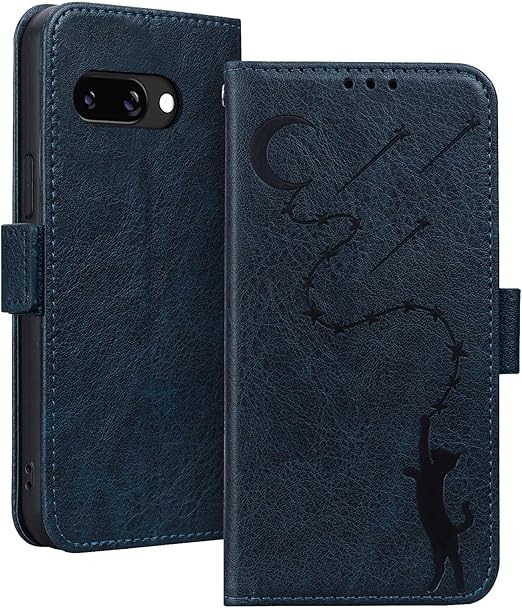 Google Pixel9a 128GB 手帳型ケースつけれます黒、紺 Google Pixel pixel9A ケース 手帳型 google pixel 10a スマホケース