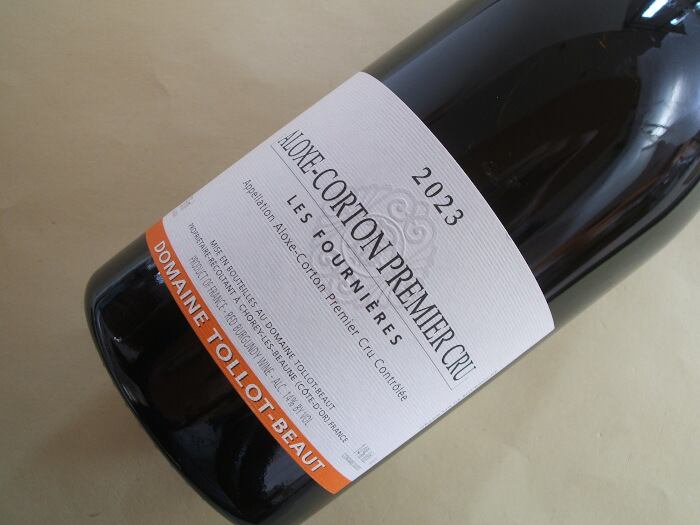 アロース・コルトン 1級 レ・フルニエール 赤 2023年 トロ・ボー