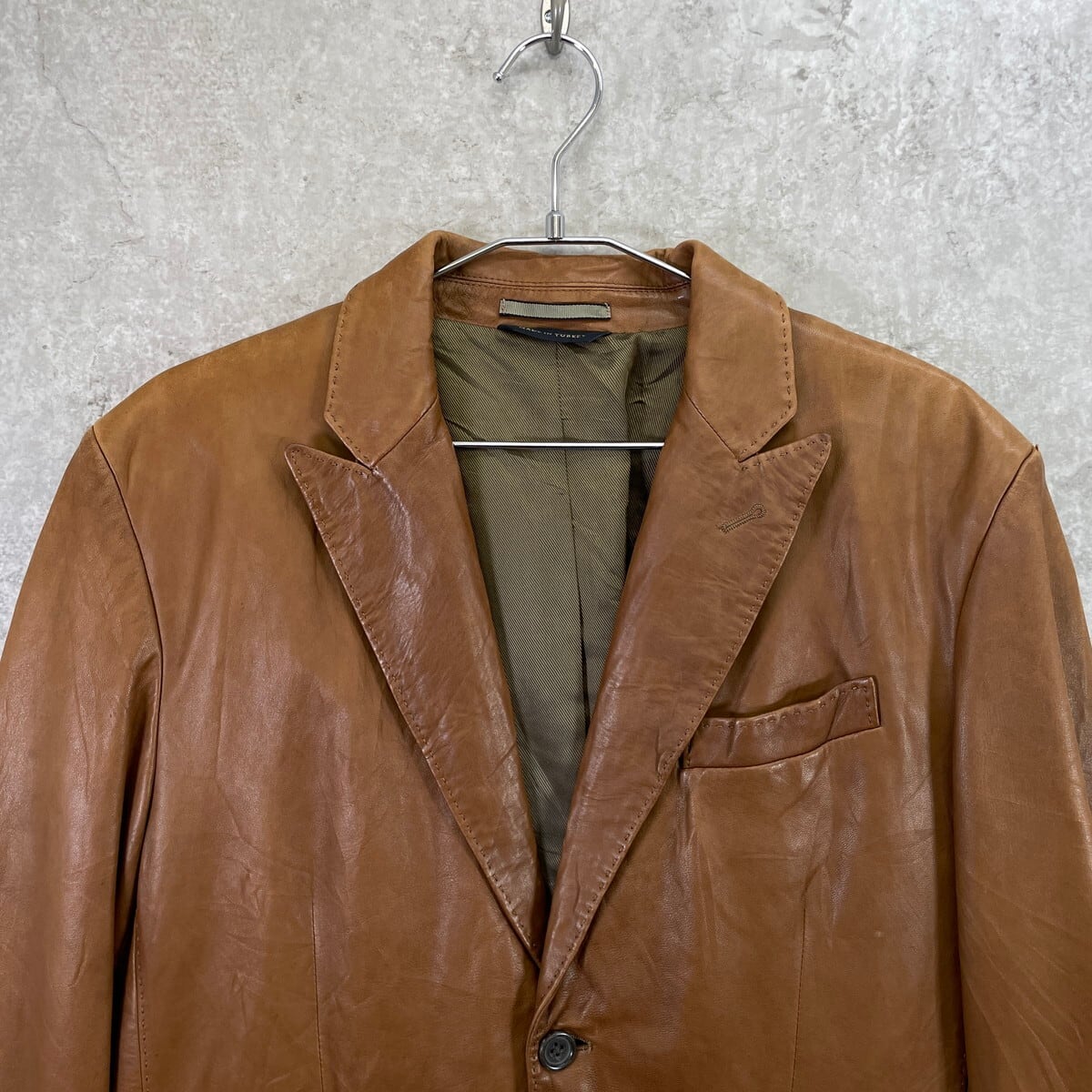 BANANA REPUBLIC バナナリパブリック レザー テーラードジャケット