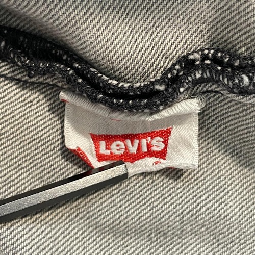 【W34 L32】BIG E levi's 先染ブラック 501 襤褸 詳細写真14