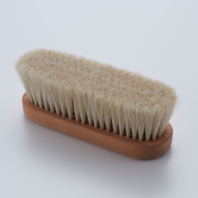 欅シリーズ　洋服ブラシ　カシミヤ　大判型　／　Keyaki Series　Clothes Brush　Cashmere　large-sized