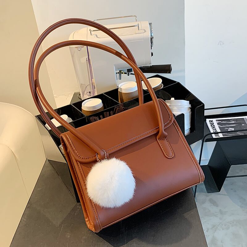 バッグ女性2020新しい流行の秋と冬のシンプルなレトロなニッチなデザインのハンドバッグインワイルドショルダーアームバッグ Tiancai_Wing_Bag61992419709