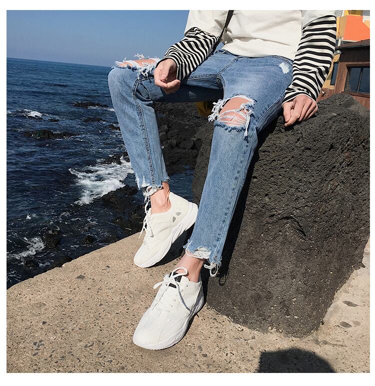 全1色 デニム パンツ ストレート カジュアル 無地 おしゃれ