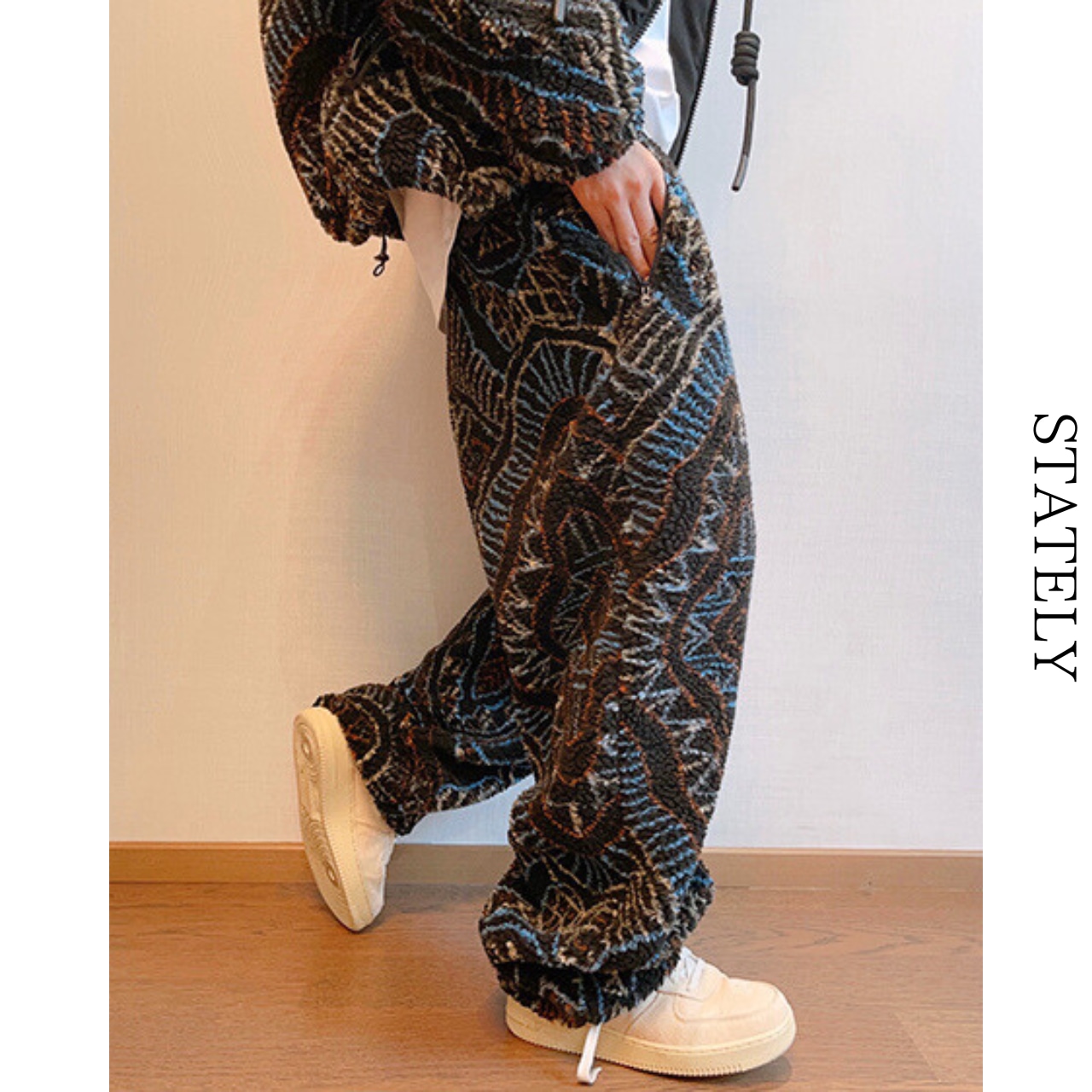 Pattern Wooly Pants_B89・画像11