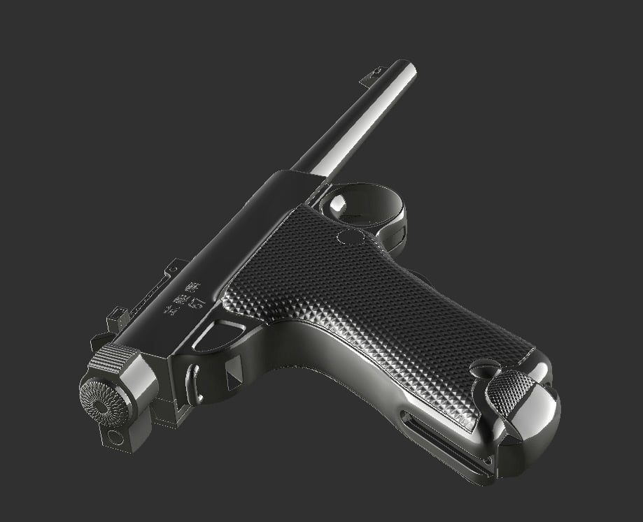 南部式大型自動拳銃(甲) モデルガン 組立キット ストック 南部式大型自動拳銃(甲) モデルガン 組立キット ストック