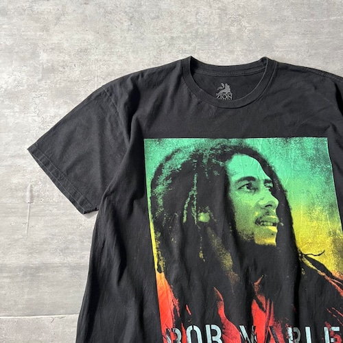 ZION / BOB MARLEY big print T-shirt size XL