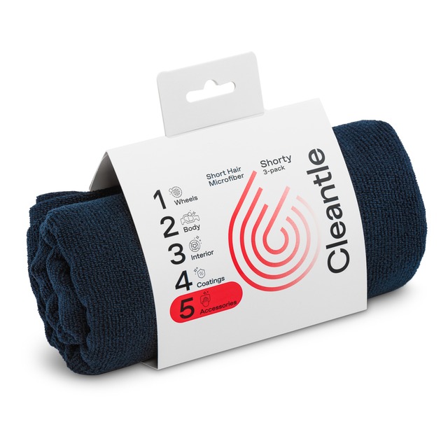 ショーティー(高性能マイクロファイバー)３枚入｜Cleantle