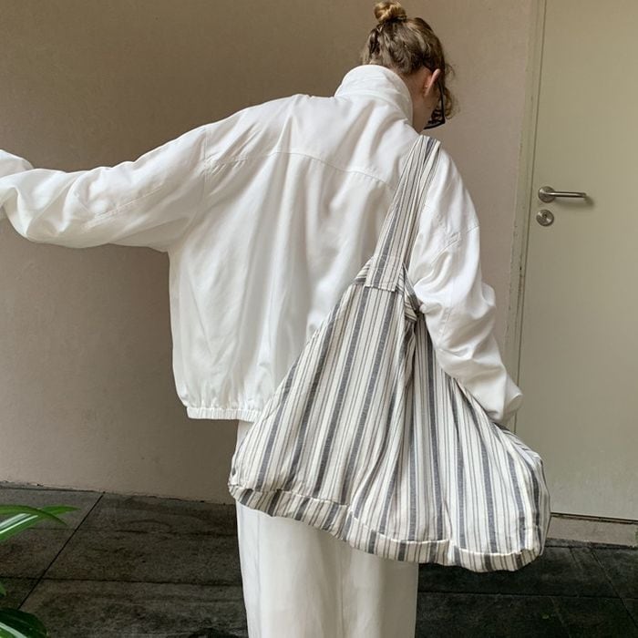 stripe shoulder bag 14349