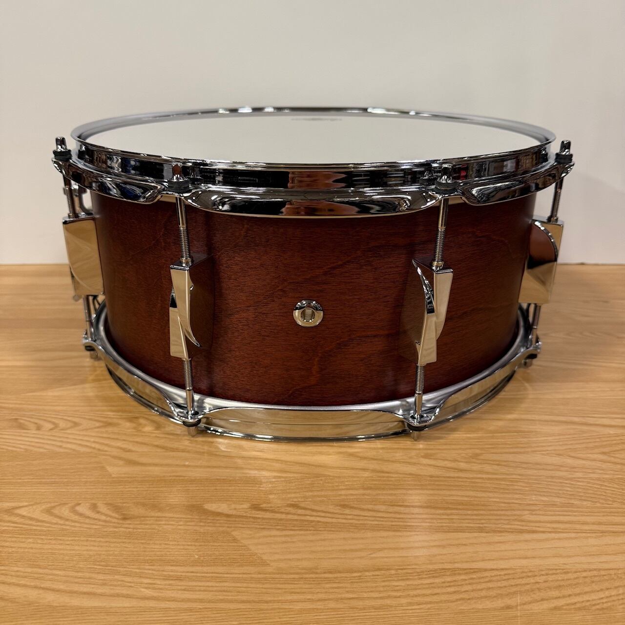 CANOPUS 刃II YAIBA Birch Snare Drum 14×6.5 JSB-1465 Dark Wine Red