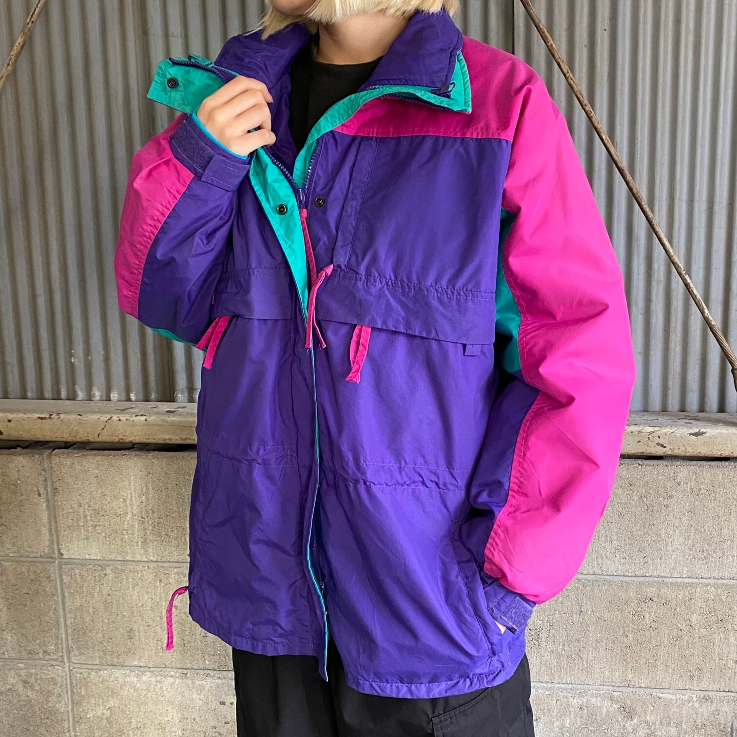 ビンテージ パタゴニア コロンビア製 ナイロンジャケット ○お値段交渉  