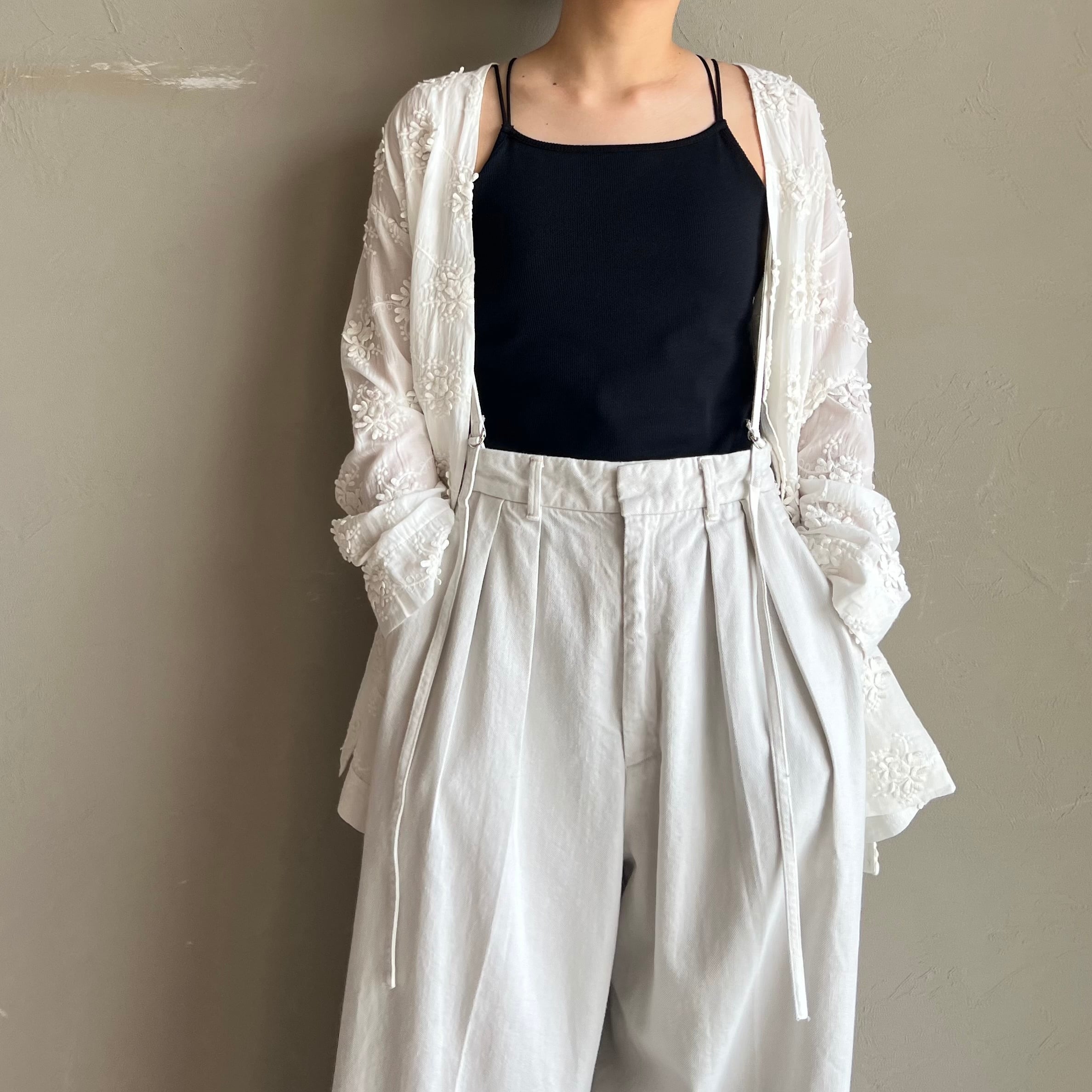 3Dエンブロイダリーカーディガン