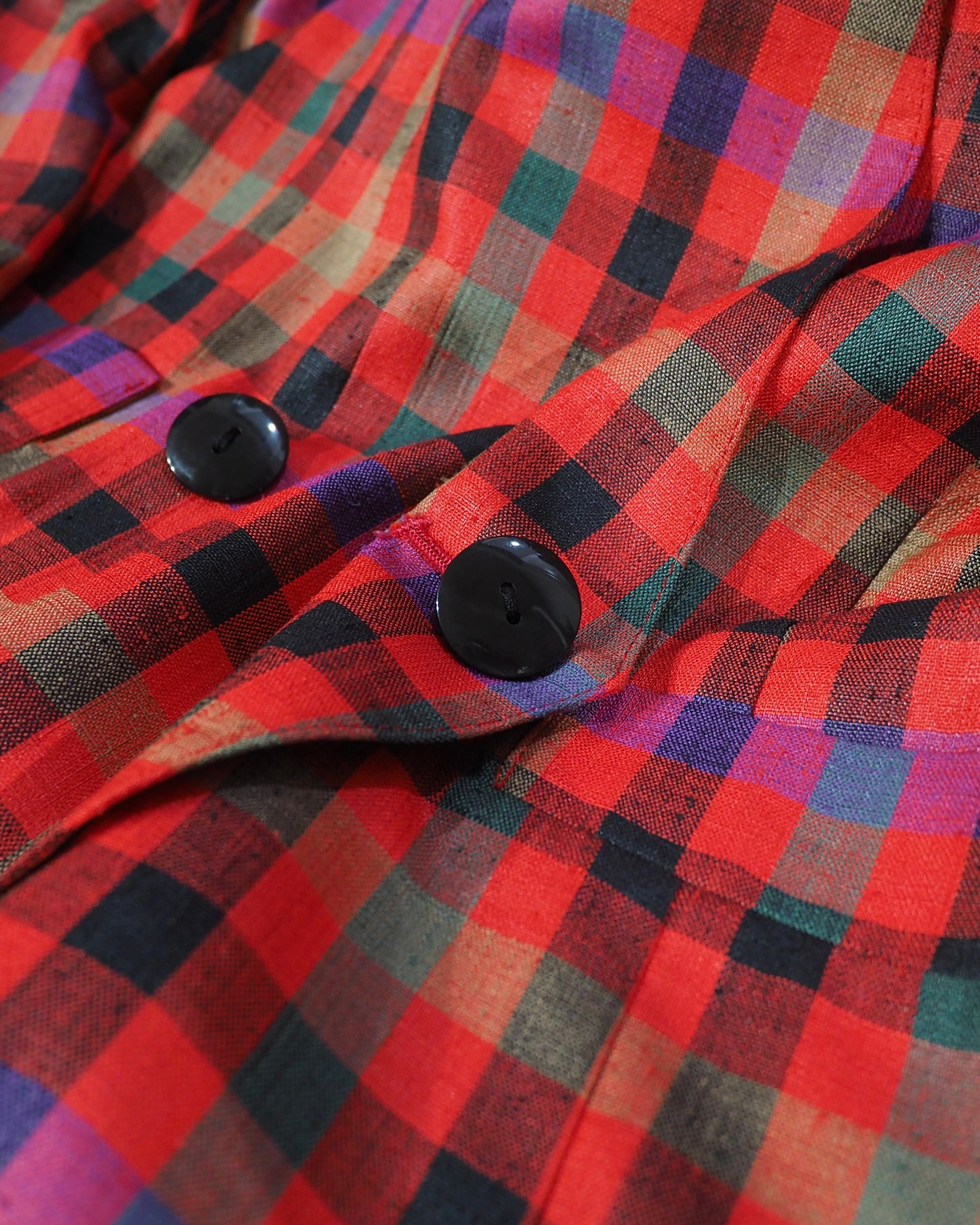1980s " atelier SAISON " vintage No collar Easy jacket