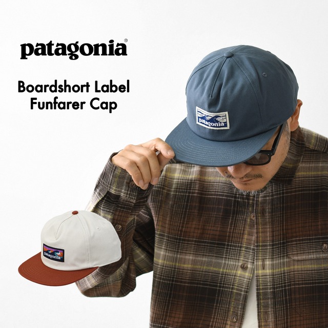 Patagonia [パタゴニア正規代理店] Boardshort Label Funfarer Cap [38278] ボードショーツ・ラベル・ファンフェアラー・キャップ・MEN'S / LADY'S [2026AW]