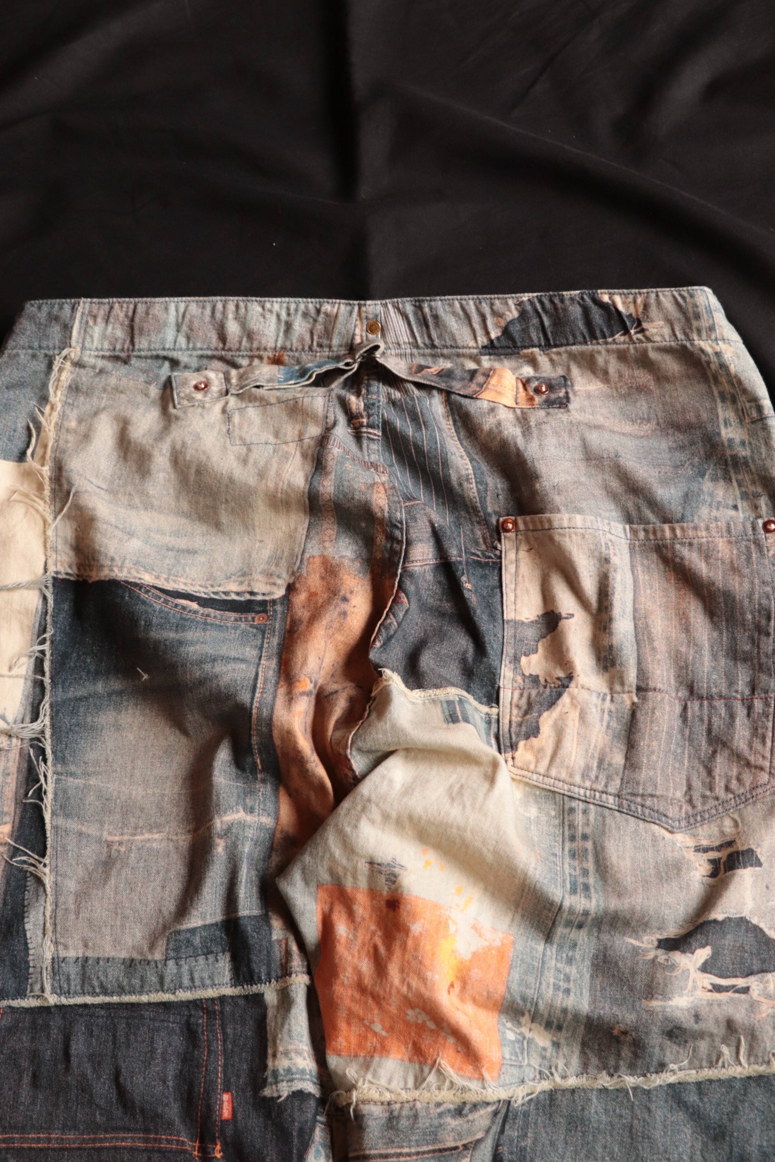 ANACHRONORM/アナクロノーム ARCHIVE DENIM COLLAGE CHINCHBACK EASY