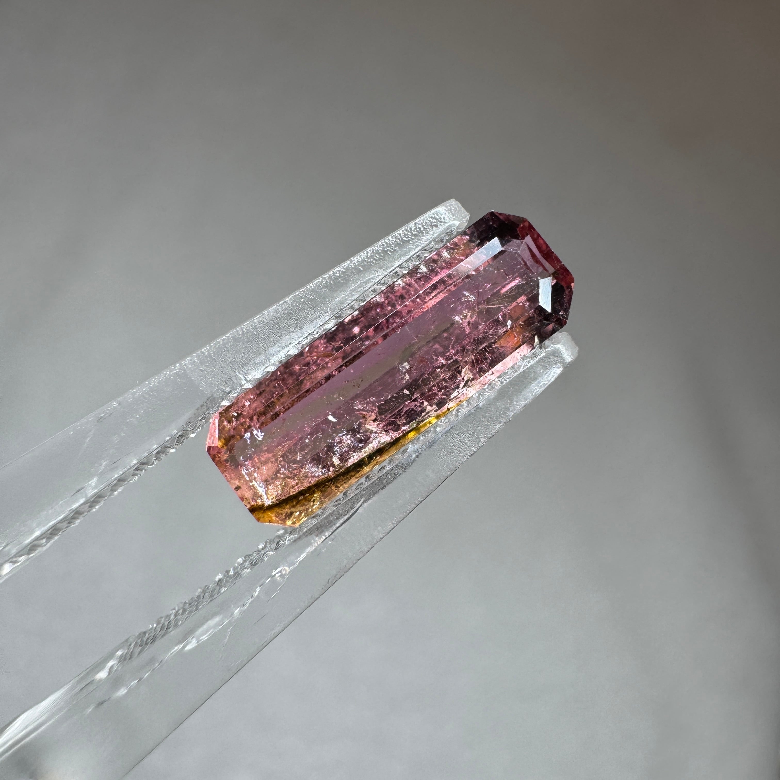 バイカラートルマリン 2.04ct PT900 ウォーターメロントルマリン 