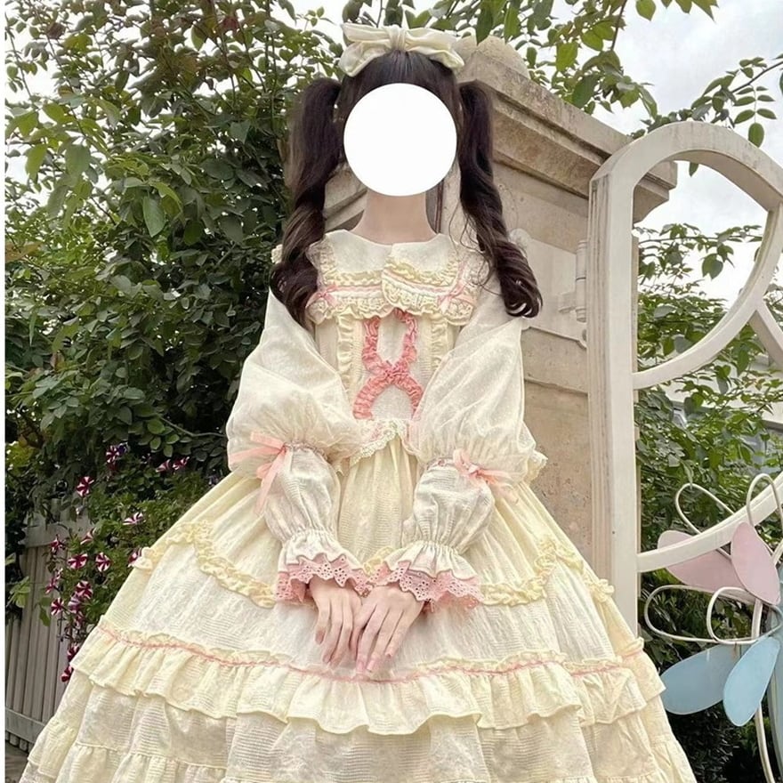 ゴスロリ通販 With U ゴシック ロリィタ 甘ロリ ワンピ フリル レース