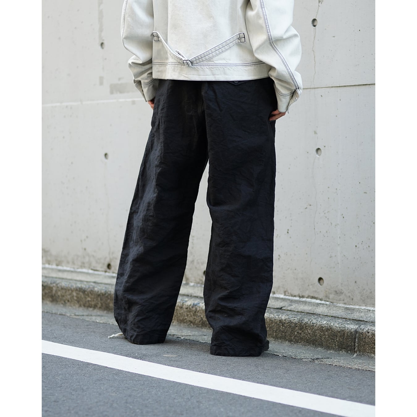 KLASICA クラシカ KLASICA] (クラシカ) 26S-TRS-F50 Snow-camo style String Big Pants