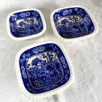 ビレロイ＆ボッホ 深皿 中サイズボール　農村風景（ネイビー） 12TWdr13-2