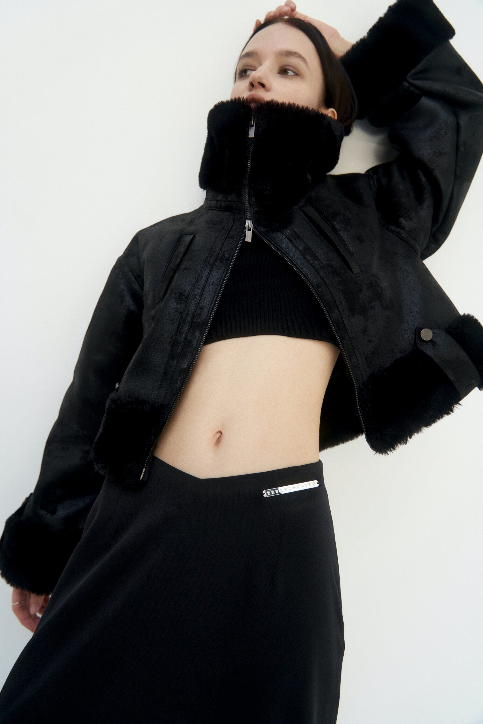 TREEMINGBIRD Crack Bold Crop Mustang