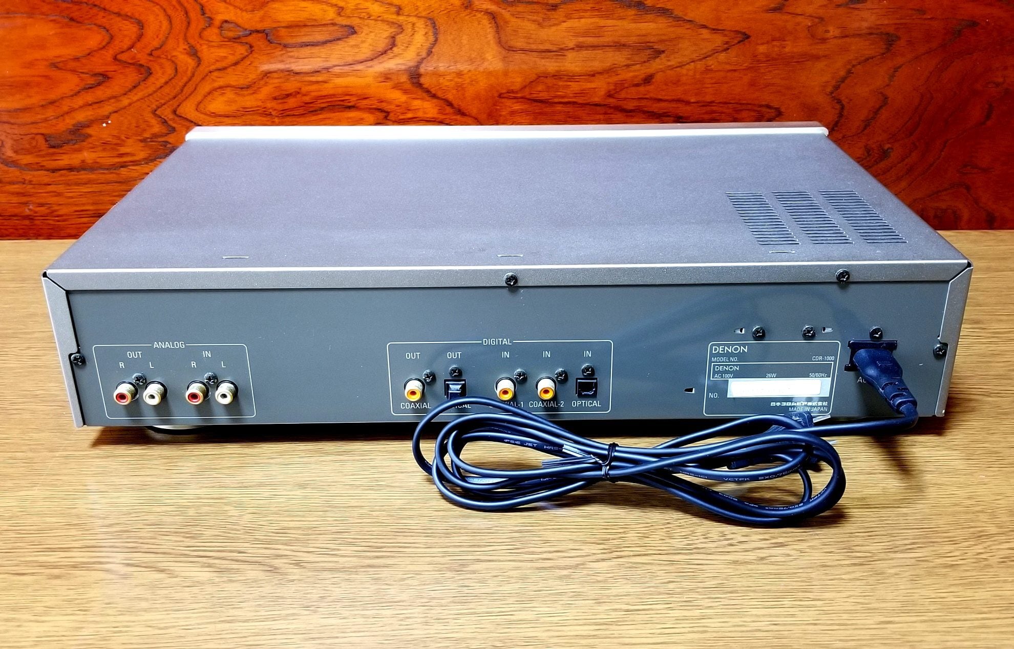 DENON CDR-1000 CDレコーダー 録・再良好・完動品 | MTR PRO SHOP
