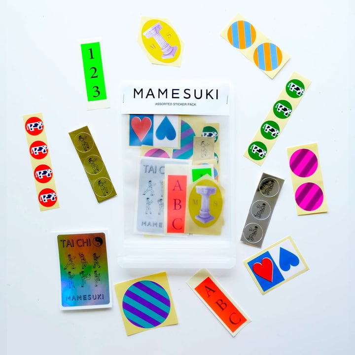 NEW】MAMESUKI おすそわけシールセット Full Set（13 types） | MAMESUKI