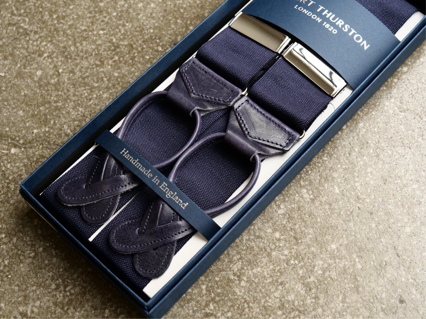 ALBERT THURSTON】30th Anniversary Model / Braces / 40mm Ribbon
