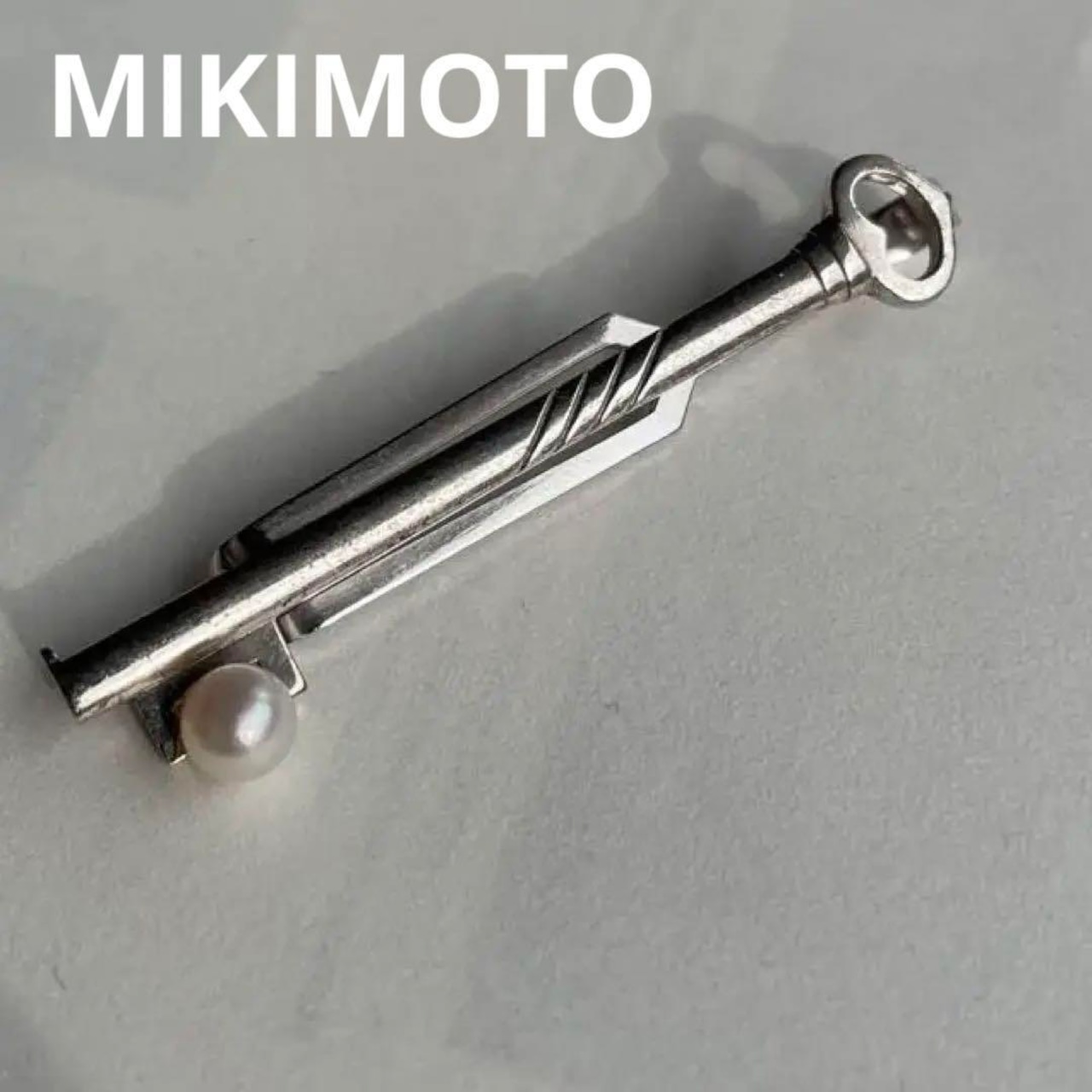Mikimoto シルバーネクタイピン