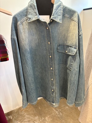 TORANOI ドールボタンデニムシャツ 214R234