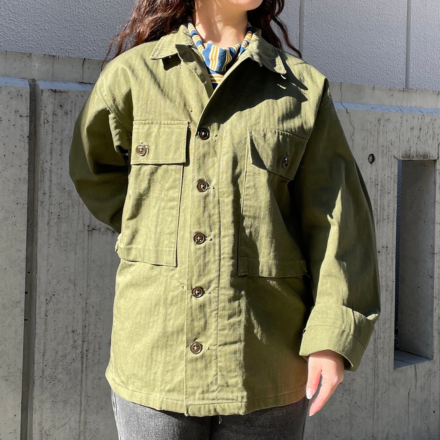 U.S.ARMY 1940's M-43 HBT Jacket Size32R | HOLIDAY WORKS