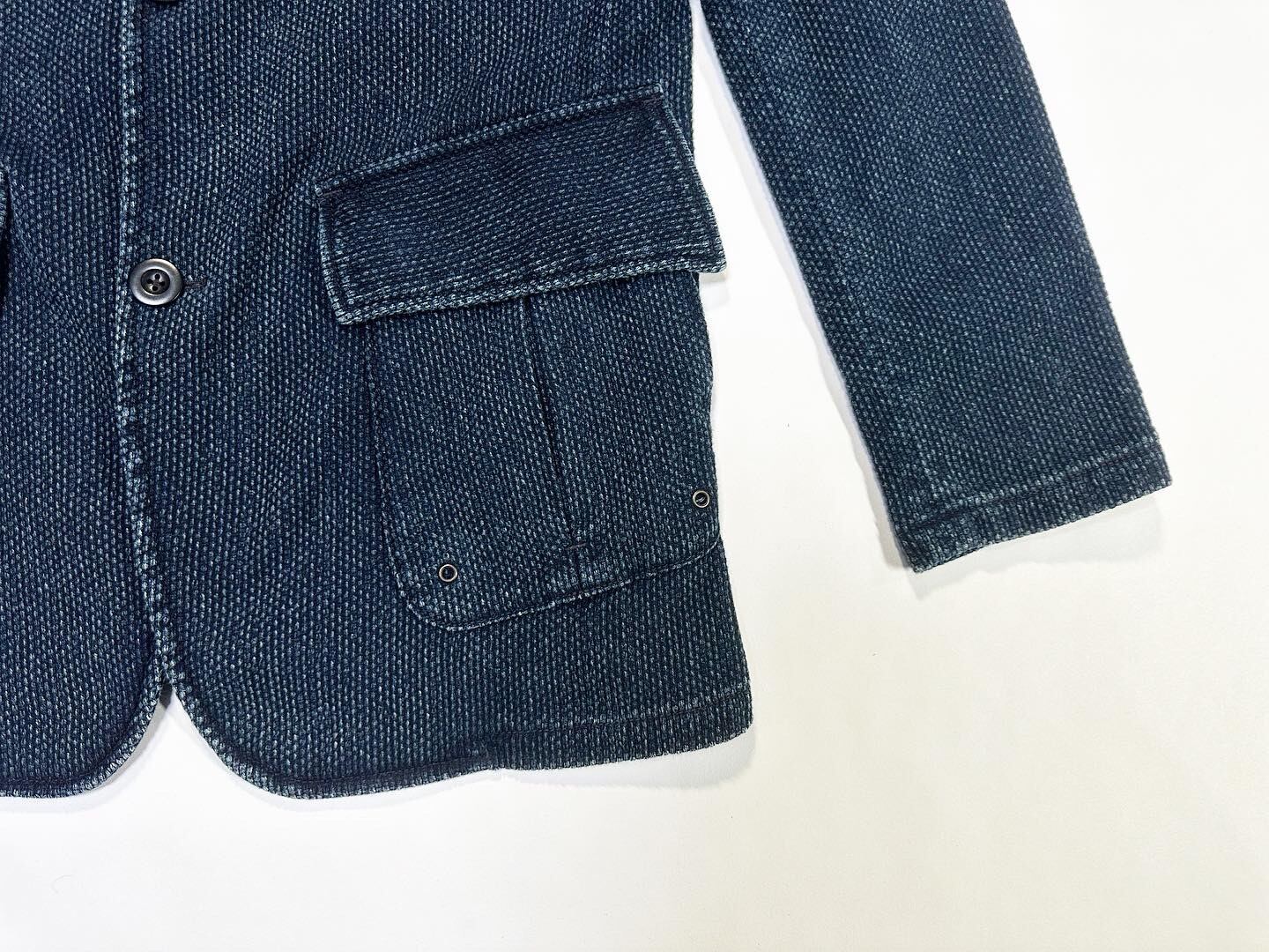 23SS Indigo Sashiko 2B Tailored Jacket / インディゴ刺し子2B 23SS Indigo Sashiko 2B Tailored Jacket / インディゴ刺し子2B